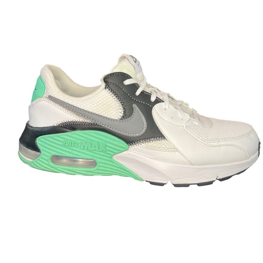 Nike Women's Air Max Excee Sneaker White Mint Green & Black Size 9.5 - Picture 7 of 11